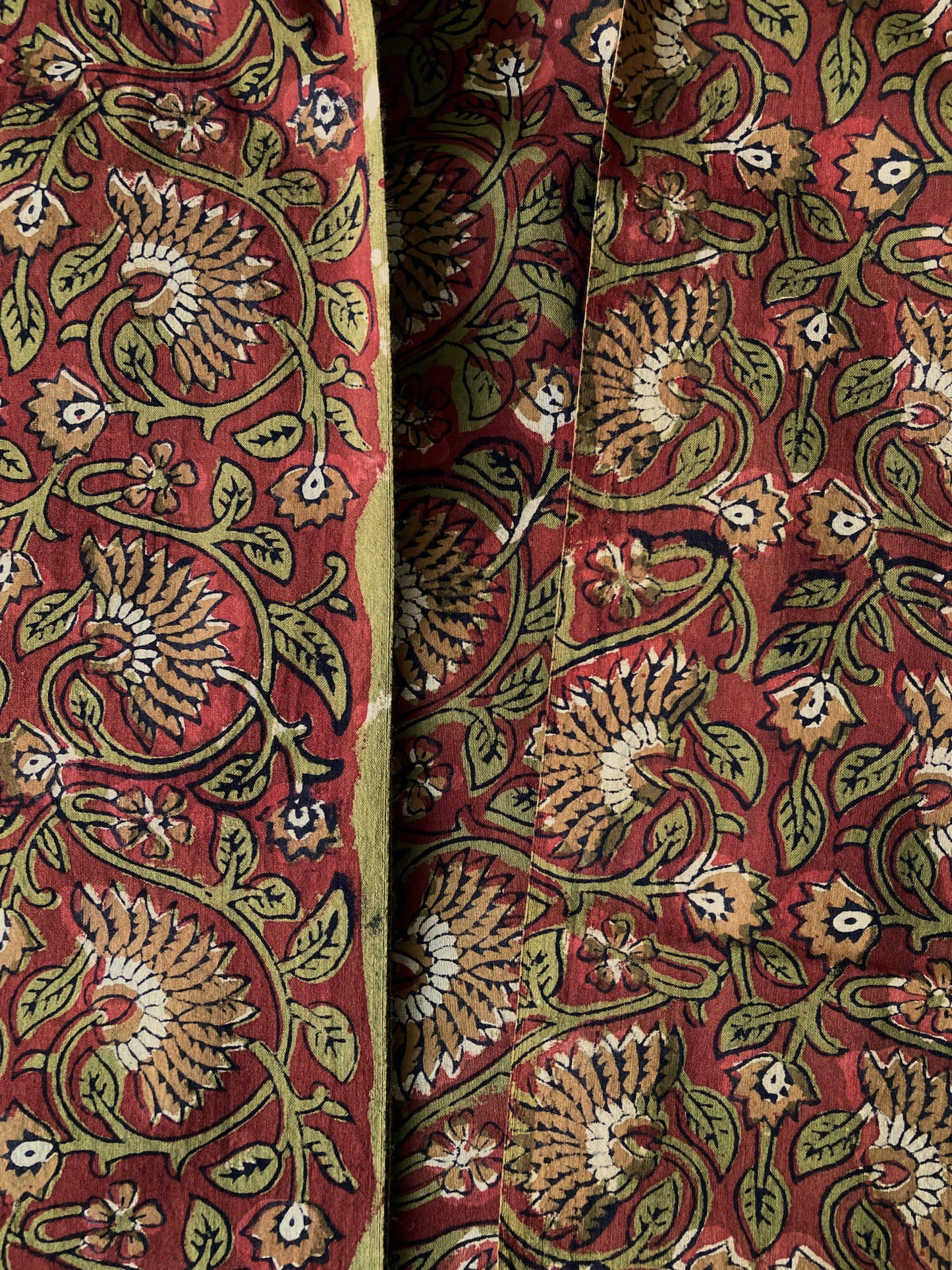 Hand Block Printed Fabric Bagru Fabric #179-16