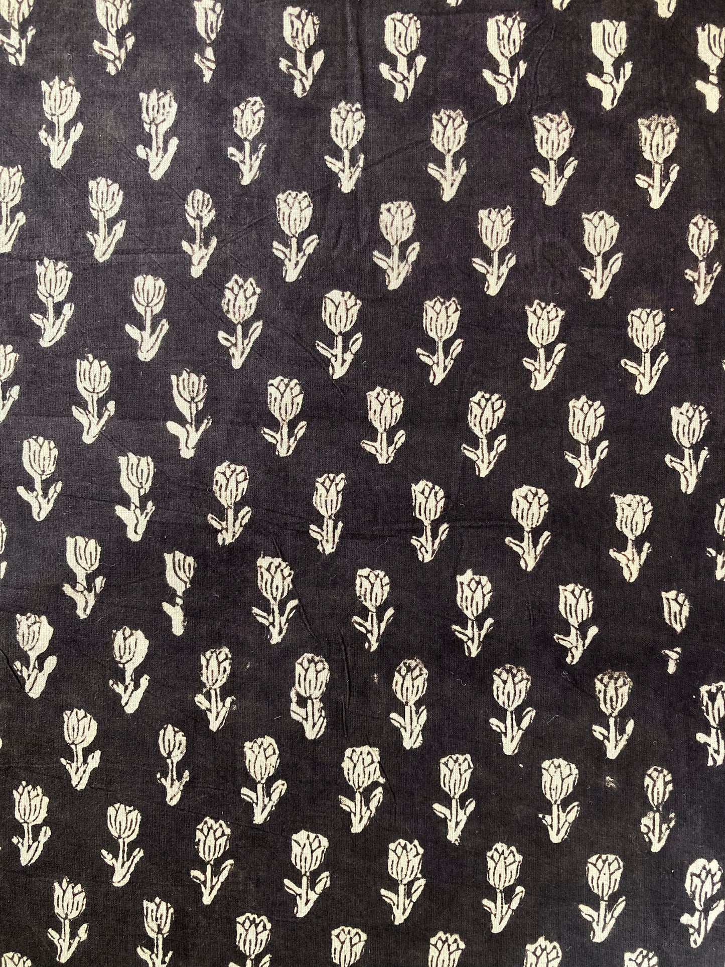 Hand Block Printed Fabric Bagru Fabric #185-5