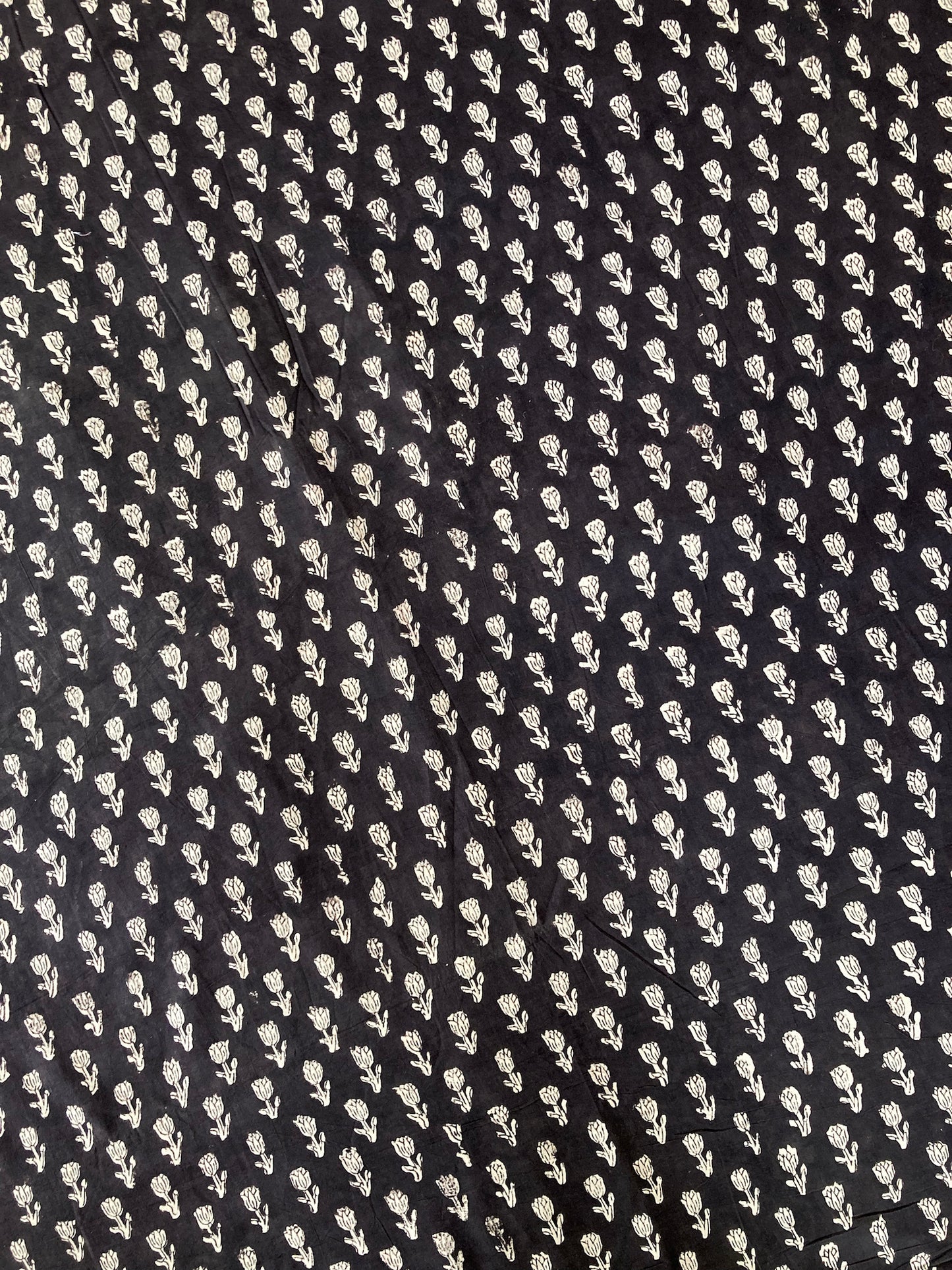Hand Block Printed Fabric Bagru Fabric #185-5