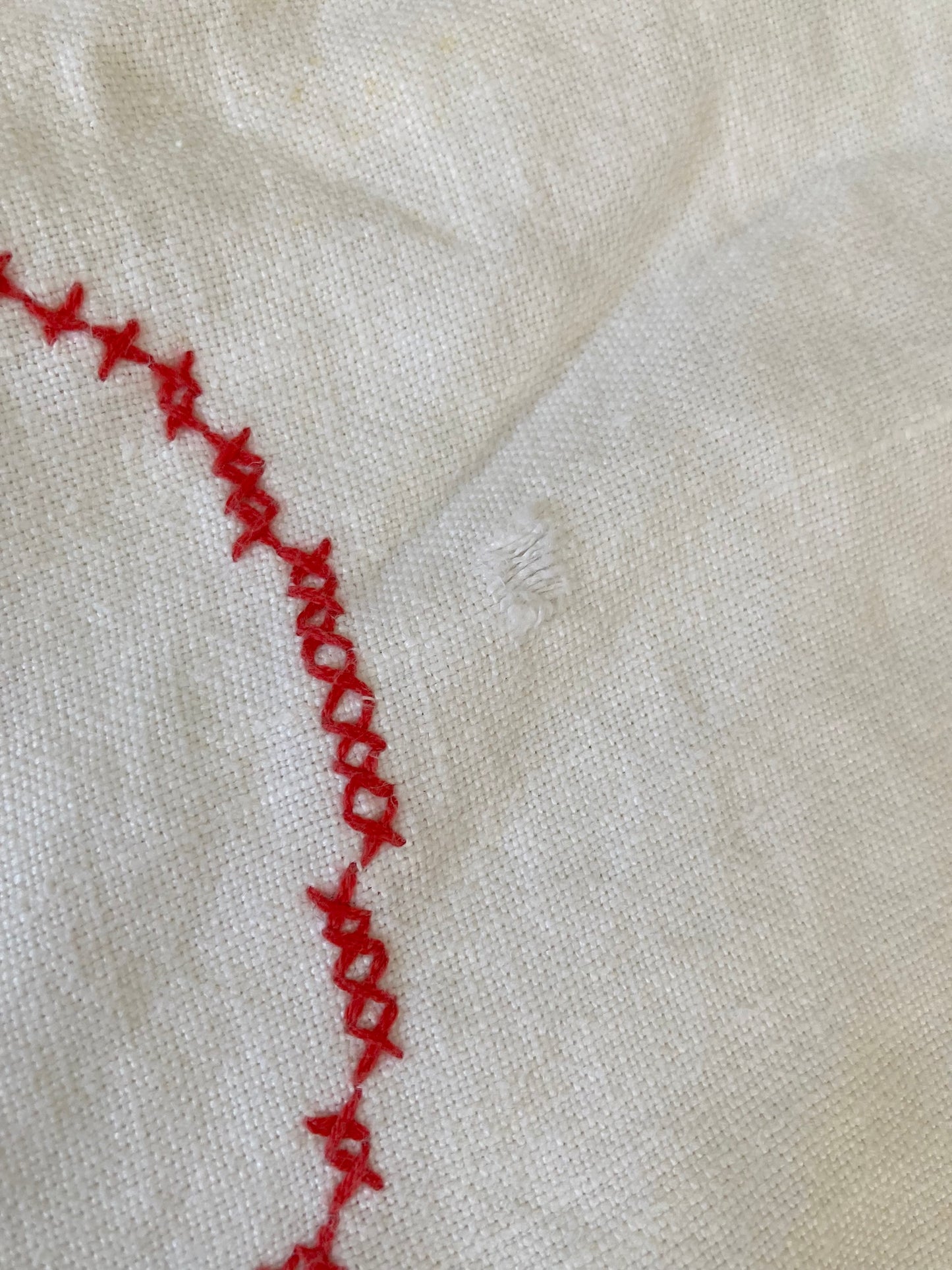 ヴィンテージ 刺繍 コットン生地 パッチワーク イージーパンツ
