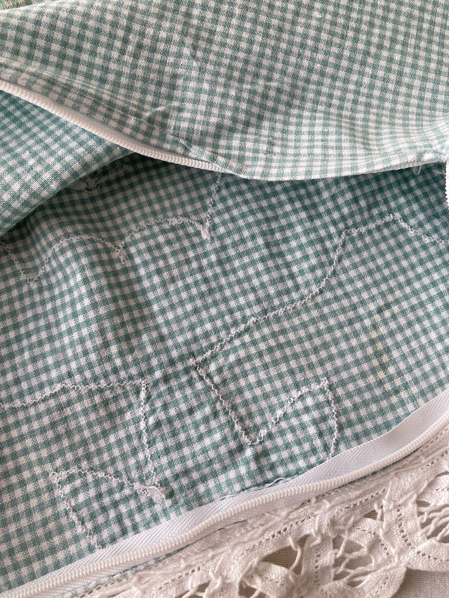 Vintage Velvet Floral Table Runner