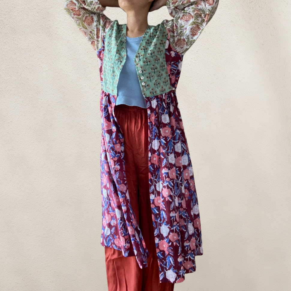 MOJORA VINTAGE original design long gown ANI