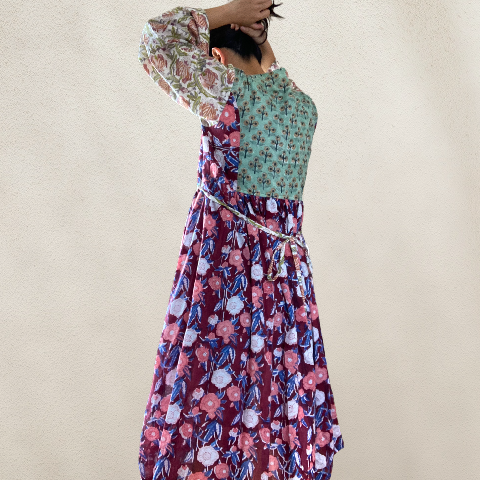 MOJORA VINTAGE original design long gown ANI