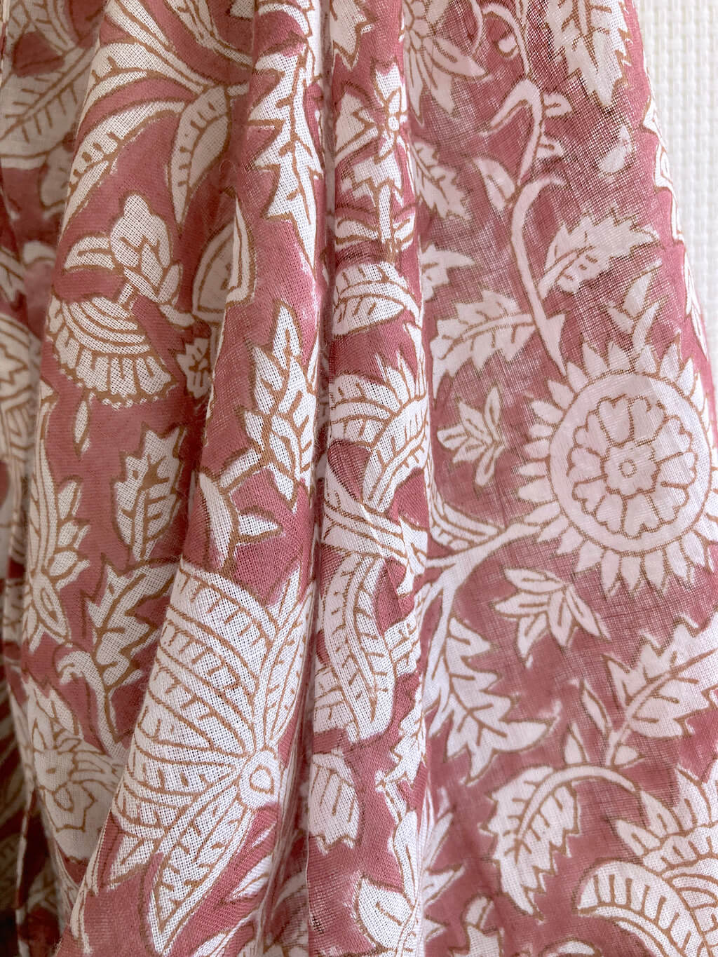 【custom order】Hand Block Print Boho Blouse JESS