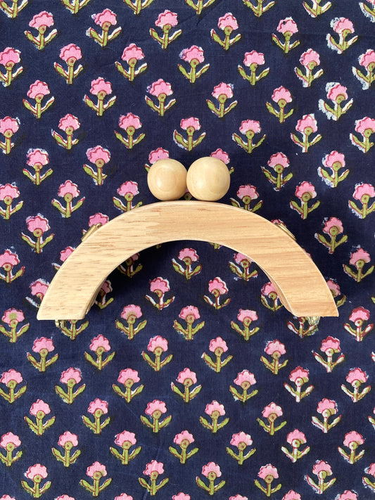 木製 がま口 バッグ ハンドル 持ち手 ハンドメイド 素材 口金  財布 ポーチ