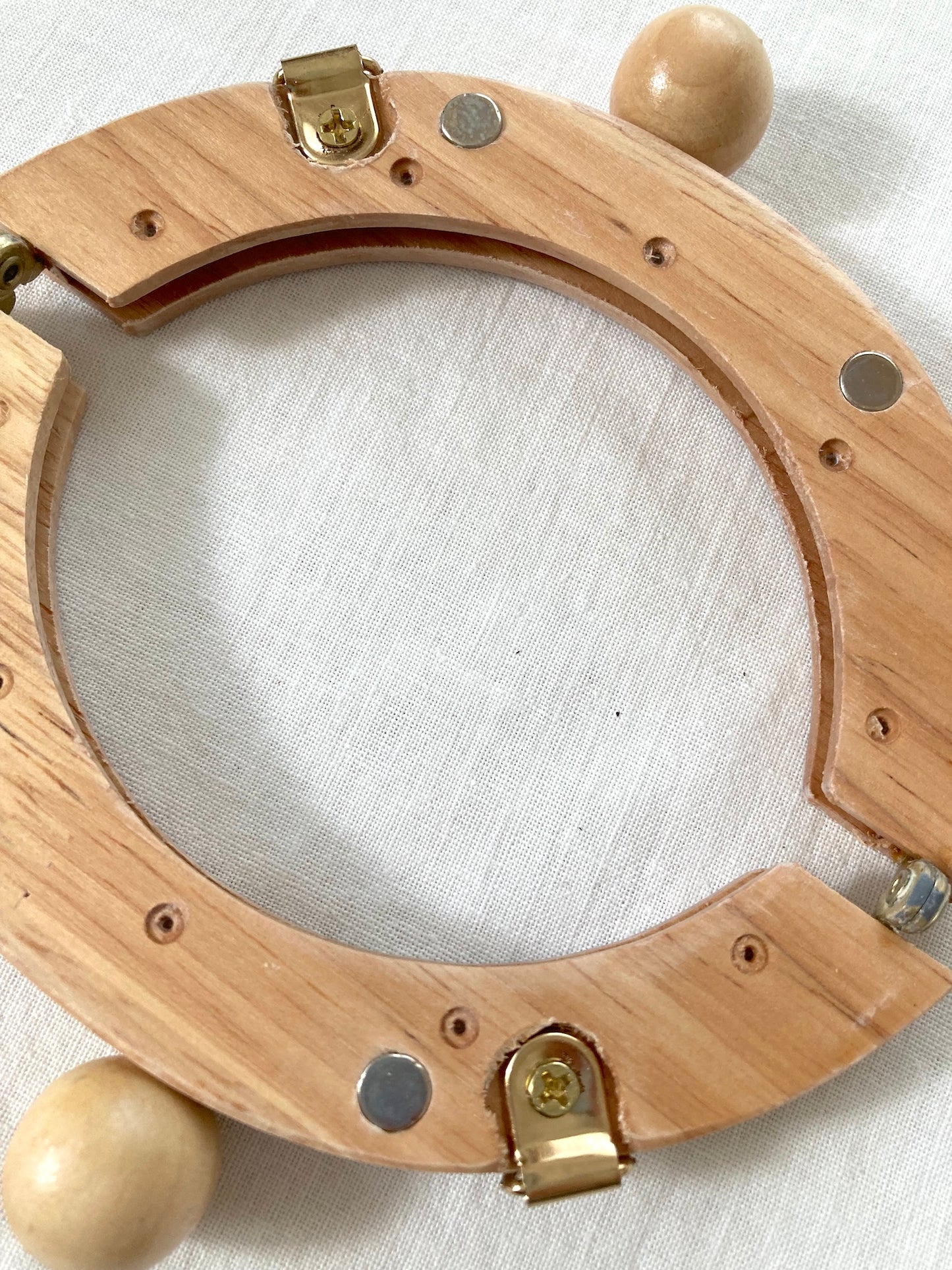 Wooden Purse Handle Frame – Craft Supply for mini Bags & Coin Pouches