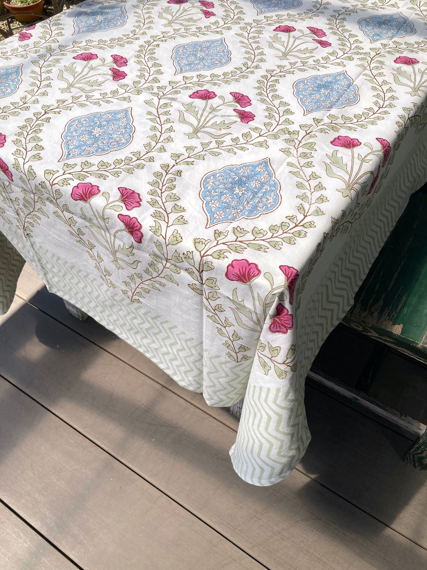 Hand Block Print Table Cover / Multi Cloth type-A