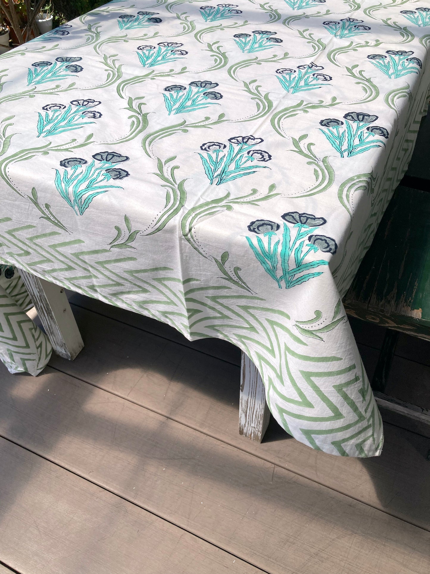 Hand Block Print Table Cover / Multi Cloth type-C