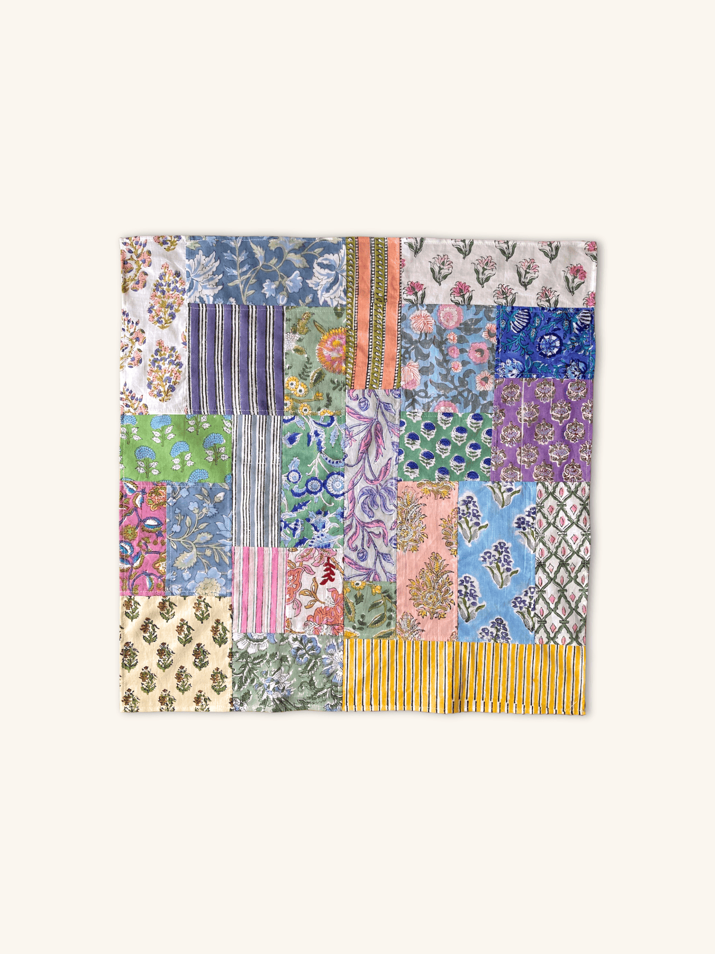 ハンドブロックプリント生地 パッチワーク  マルチクロス 風呂敷