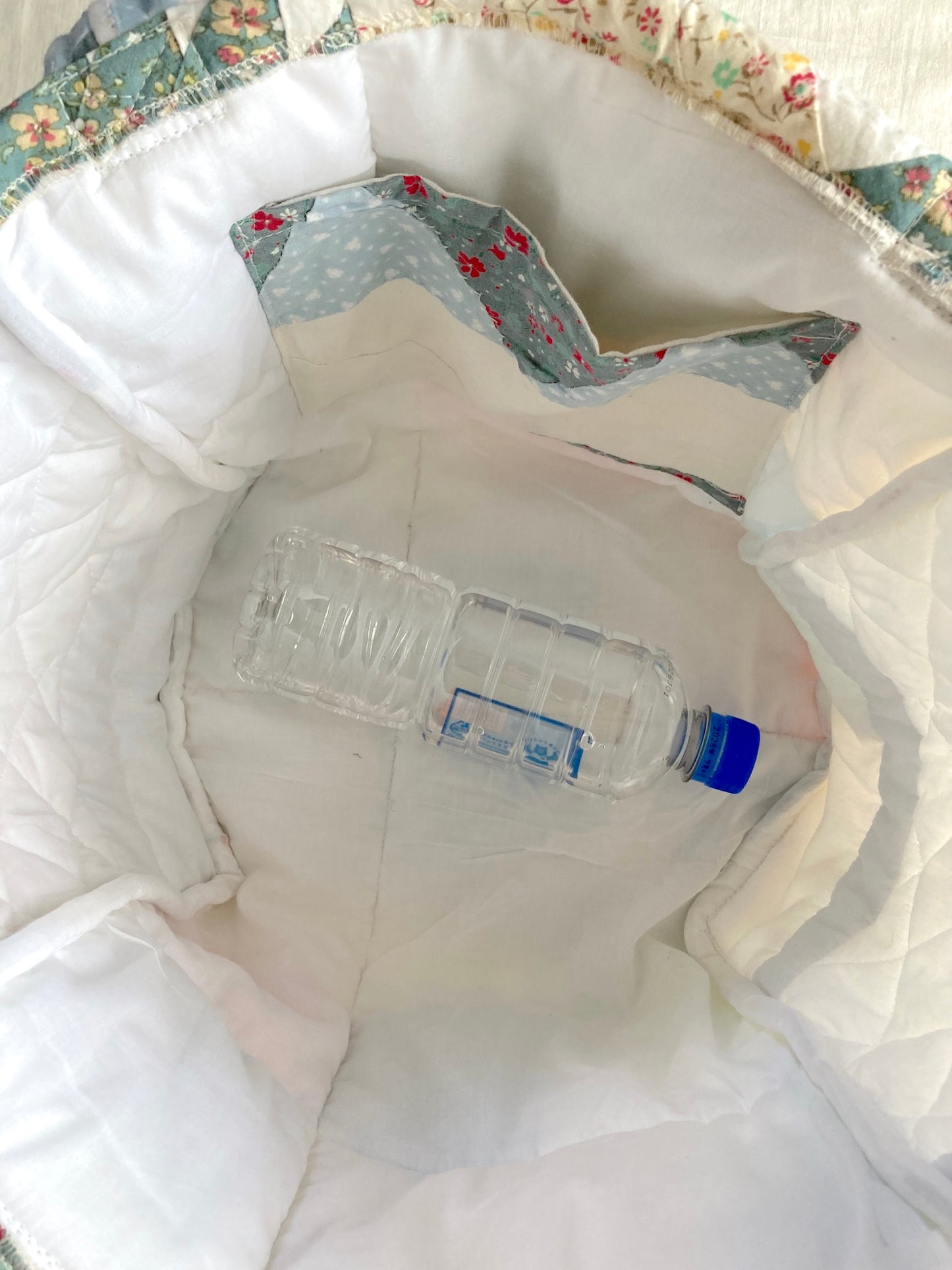 Authentic Vintage Patchwork Quilt Tote Bag