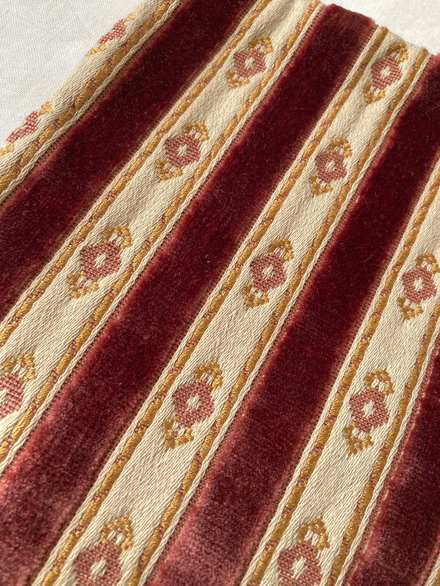 Vintage Velvet Victorian Style Pillow Cover / Cushion Cover