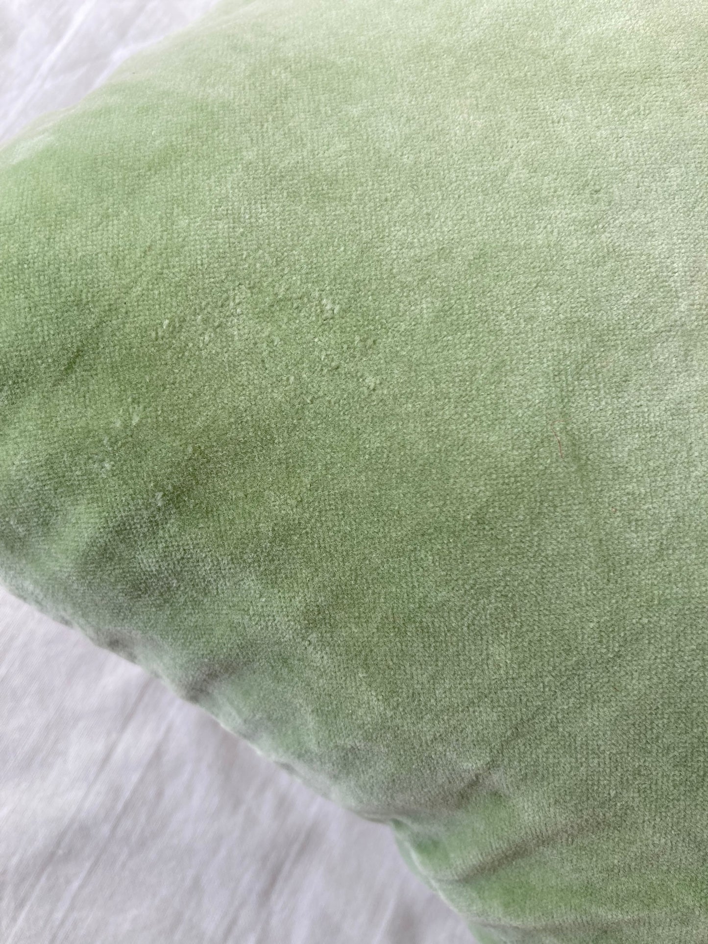 Vintage German Needlepoint Velvet Embroidered Pillow Cover