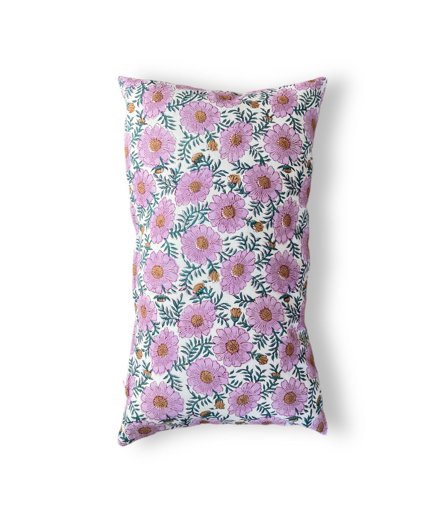Hand Block Printed Cotton Fabric Cushion Cover　#cathedral-S/M